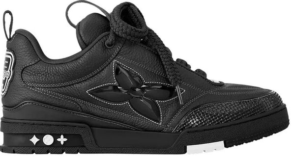 Tênis Louis Vuitton Skate Sneaker Oversized Flower - Black
