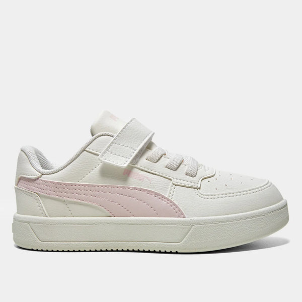 Tênis Infantil Puma Caven 2.0 P - Branco+Rosa
