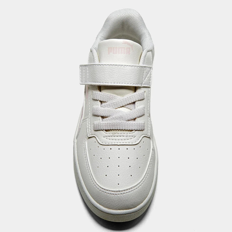 Tênis Infantil Puma Caven 2.0 P - Branco+Rosa