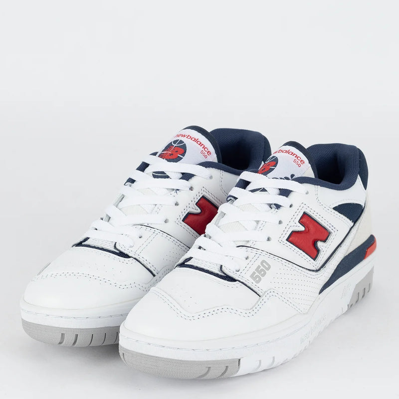 Tênis New Balance 550 White True Red