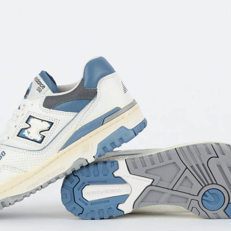 Tênis New Balance 550 Sea Salt Heron Blue