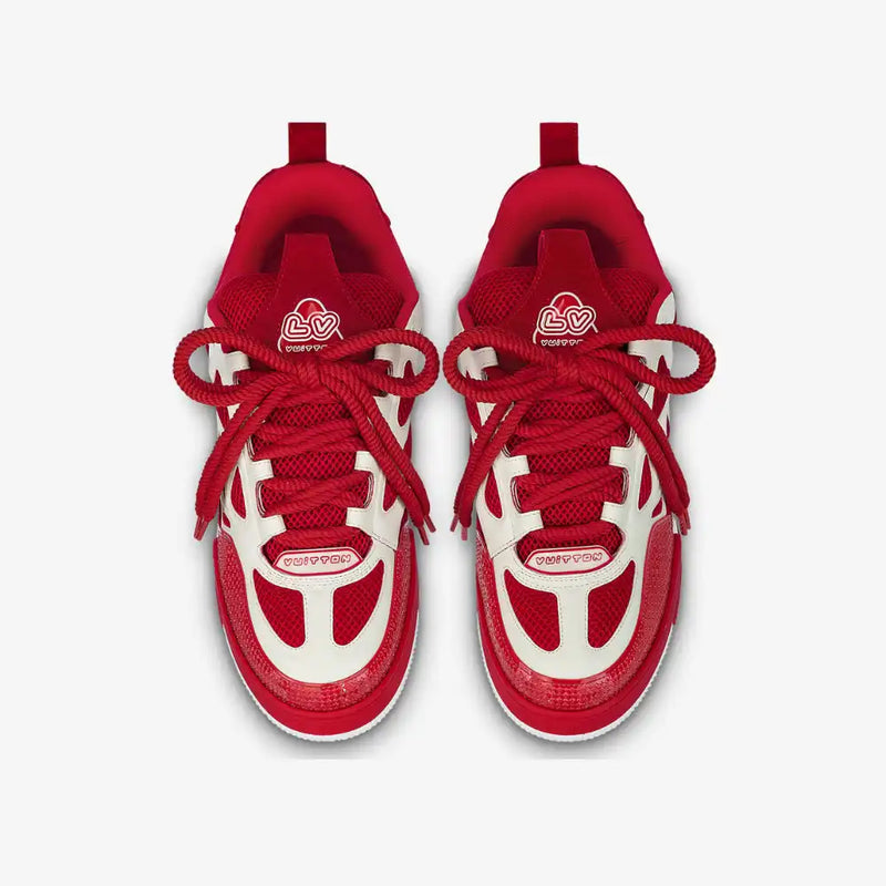 LOUIS VUITTON SKATE SNEAKER RED
