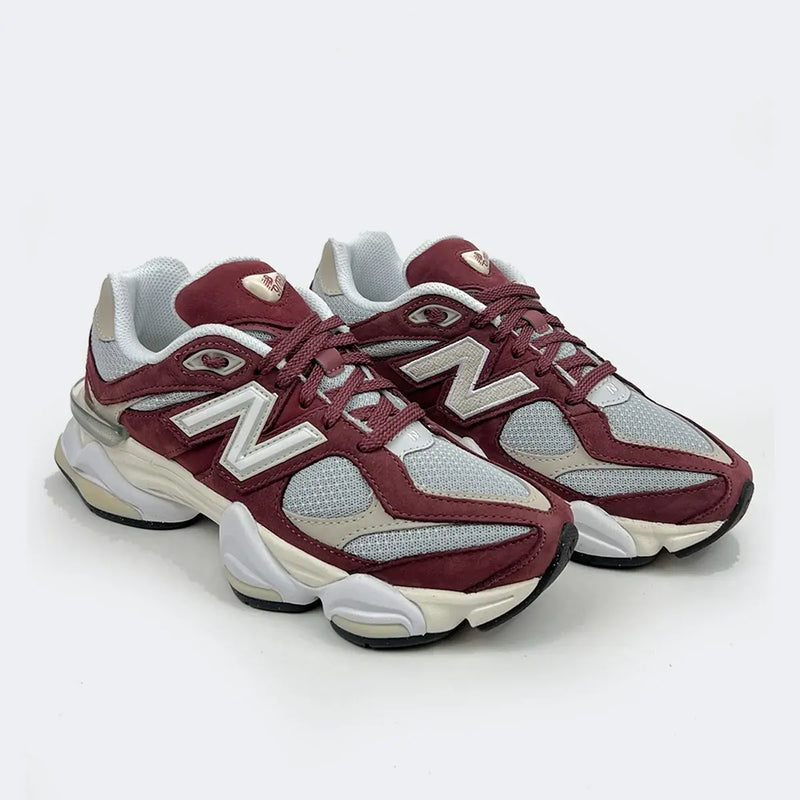 Tênis New Balance 9060 Unissex - Vinho+Bege