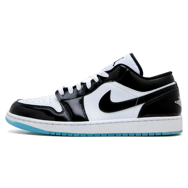 TÊNIS NIKE AIR JORDAN LOW PRETO BRANCO