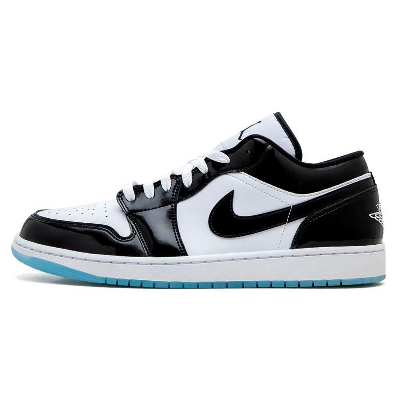 TÊNIS NIKE AIR JORDAN LOW PRETO BRANCO